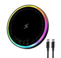 PowerDock 15W Magnetic Wireless Charging Pad